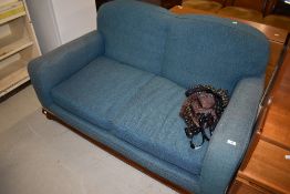 An Art Deco two seater settee