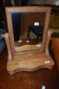 A 19th Century toilet mirror of small proportions