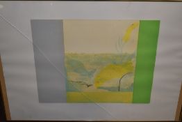 Florence Sinclair Mahdavi, (contemporary), after, two prints, Paris Cityscape, signed and num 5/100,