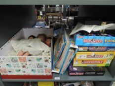 Five modern Monopoly Games including Star Trek, Pokemon, Lancashire Edition, Simpsons and Electronic