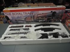 A Hornby 00 gauge Electric Train Set, R1057 The Royal Train containing 4-6-2 Princess Elizabeth 6201