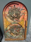 A Lindstrom's Airways Bagatelle Game, by Lindstrom Tool & Toy Co., Bridgeport, Conn, 1934, with