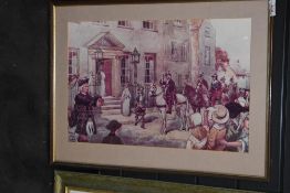 (20th century), a photographic print, Scottish townhouse, 40 x 56cm, mounted framed and glazed
