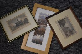 Jeff Sudders, (contemporary), after, a print, Overlooking Coniston, signed, 27 x 9cm, mounted