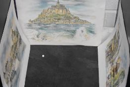 Legai, (20th century), after, two prints, French landscapes, 21 x 35cm, and a similar print