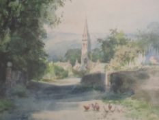 William/Walter Ralph/Richard E/E, Goodrich, (1887-1956), Endsor Church Chatsworth Derbyshire, 21 x