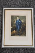 Fitzgarald, (20th century), after, a print, artist proof, Gainsborough boy, signed and dated