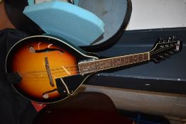 A Stagg mandolin and Stagg padded gig bag