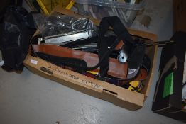 A selection of stands and straps