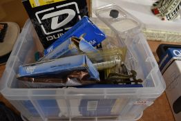 A selection of reeds and strings etc