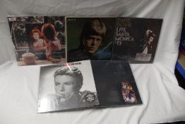 A David Bowie lot with five of his classic albums on offer here