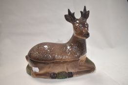 A mid century Caugant deer form tureen