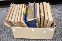 A selection of dog and canine interest books including Illustrated book of dogs, Dog Days, In Praise