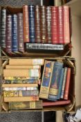 A mixed selection of library and story books including Readers Digest, Grimm's fairy tales and Uncle