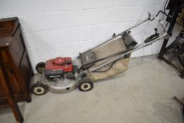 A Honda petrol mower
