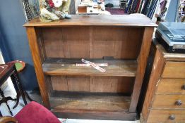 A 19th Century mahogany bookshelf, width approx. 116cm