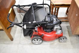 A Cobra petrol lawnmower (Briggs & Stratton)