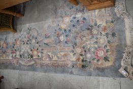 A Chinese carpet square, approx. 380 x 277cm