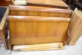 A large modern 4ft 6in double bed frame (Grange)