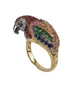 BAGUE PERROQUET