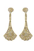 PAIRE DE PENDANTS D'OREILLES