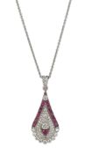PENDENTIF RUBIS