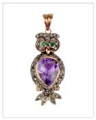 PENDENTIF HIBOU