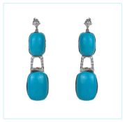 PAIRE DE PENDANTS D'OREILLES