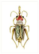 BROCHE - PENDENTIF CIGALE