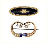 SUITE DE DEUX BROCHES