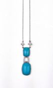 PENDENTIF TURQUOISE