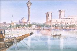 FLEUVE DANS LA VILLE ORIENTALE