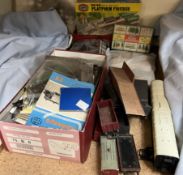 Assorted railway carriages,