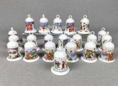 21 Hutschenreuther Weihnachtsglöckchen