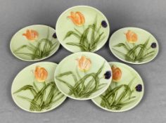 Satz Jugendstil Teller *Tulpe*