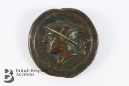 Roman Bronze Medallion