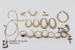 Miscellaneous Gold Jewellery