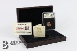 CPM Gold Sovereign Date Stamp 1/1/2014