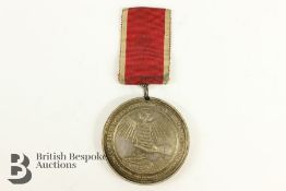 Temperance Movement Total Abstinence Medallion.