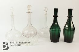 Miscellaneous Glass Decanters