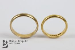 22ct Gold Wedding Band