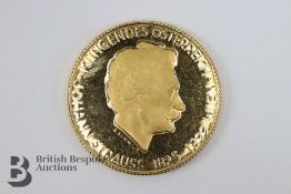 Austrian Johann Strauss Commemorative Coin