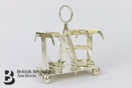 Silver Plated Toast Rack