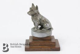 Early 20th Century Chrome Plated Mascot