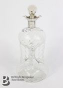 Silver Mounted Glug Glug Decanter