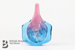 Mdina Glass Angel Fish Vase