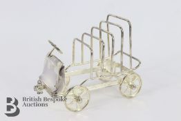 Silver Plated Toast Rack
