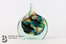 Mdina Glass Tiger Fish Vase