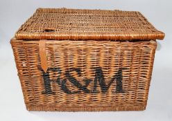Two Vintage Picnic Baskets
