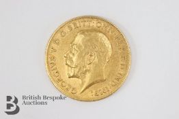 George V 1912 Half Sovereign